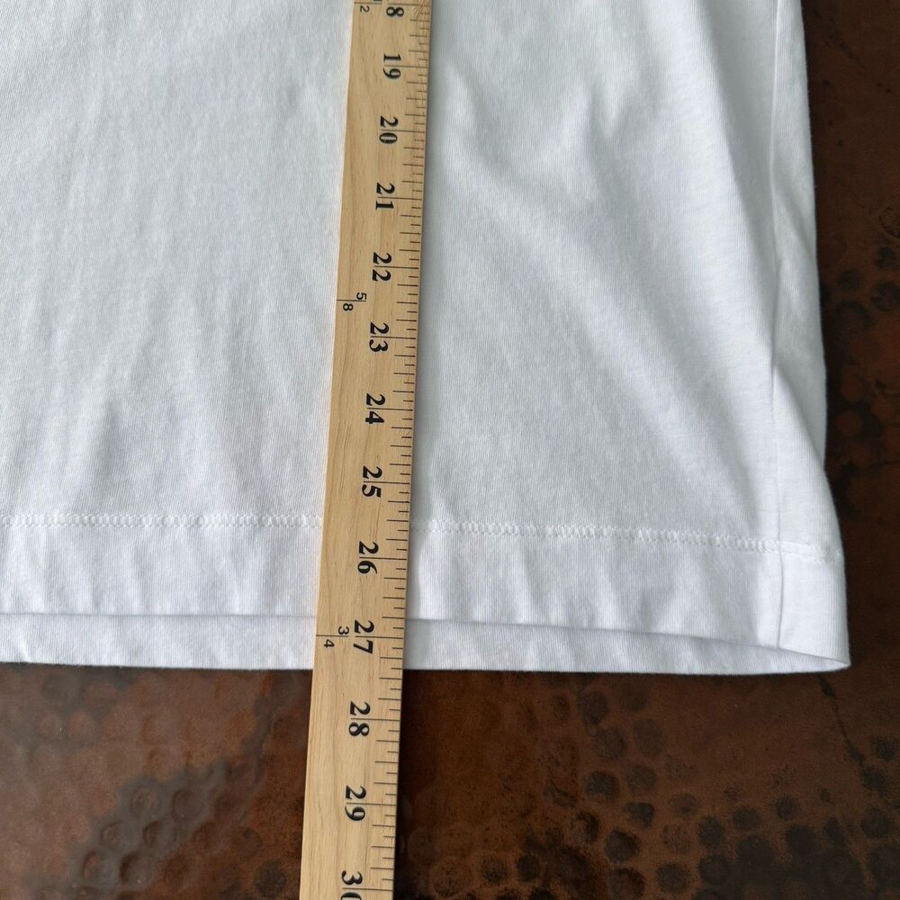 Lacoste Regular Fit Golf Polo Men XL 6 White Cotton Short Sleeve Rubber Logo - Picture 11 of 12